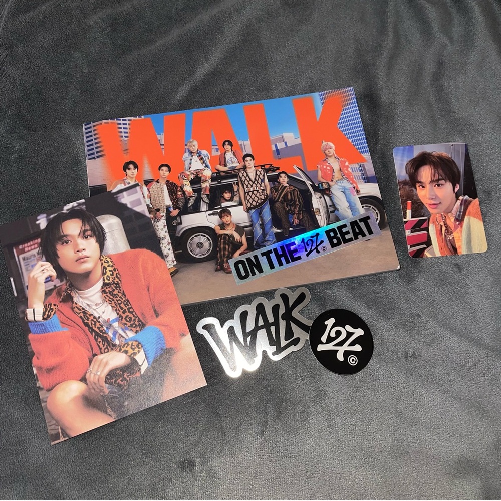 NCT 127 Walk Album with Target Exclusive Jungwoo Photocard